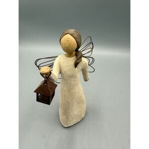 Willow Tree Angel of Hope Figurine Lantern Susan Lordi 2000 Demdaco 5”